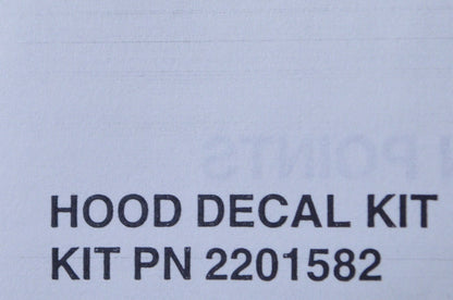 Hood Decal Kit NOS