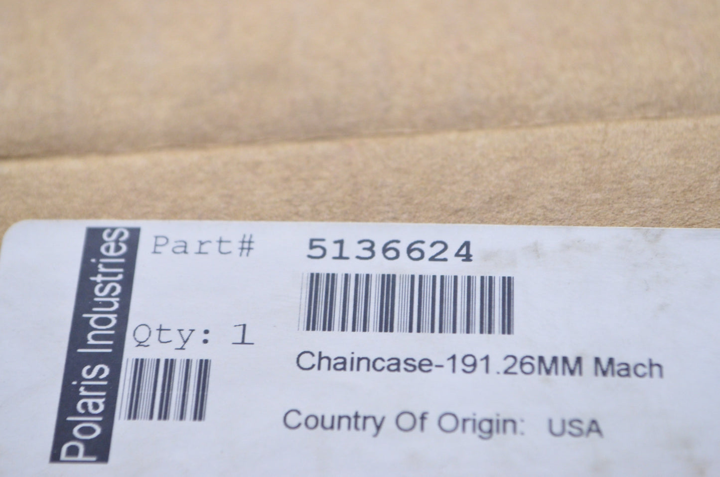 OEM Polaris 5136624 Chaincase 191.26 mm NOS