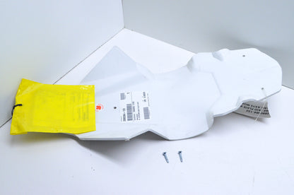 New OEM Polaris White Extreme Skid Plate Kit NOS