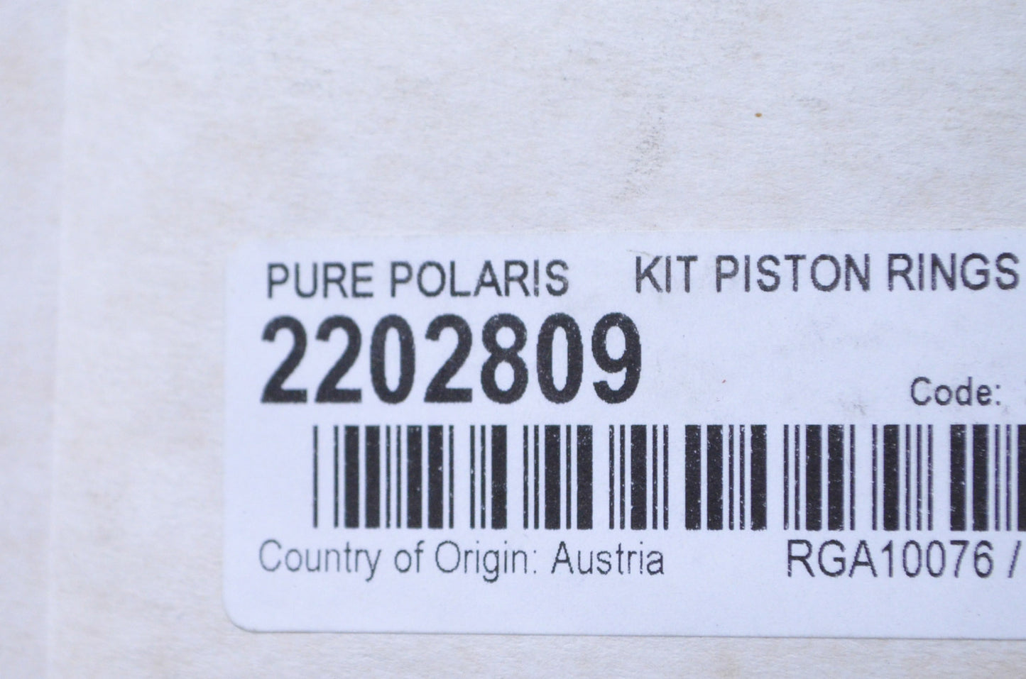 OEM Polaris 2202809 Piston Ring Kit NOS
