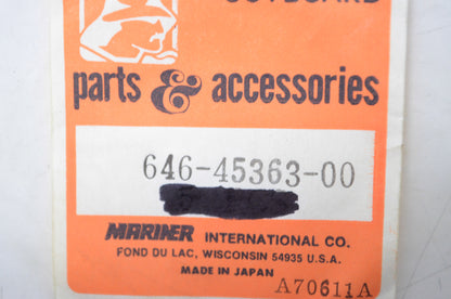 OEM Yamaha 646-45363-00-00 Lower Casing Gasket NOS