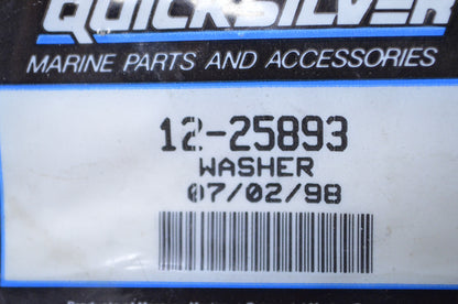 OEM Mercury 12-25893 Washer NOS