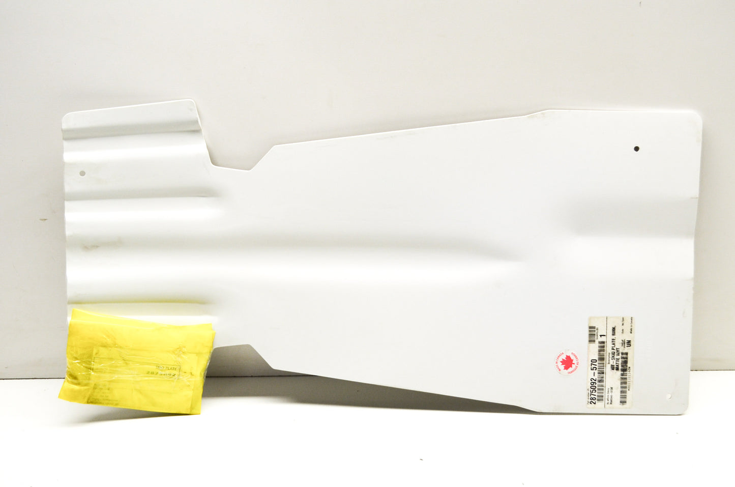 OEM Polaris 2875092-570 Skid Plate Kit Matte White NOS