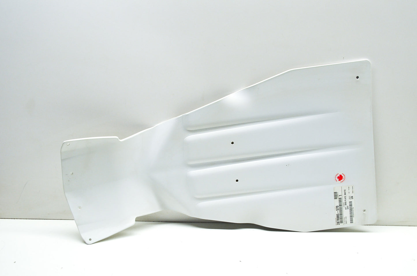 OEM Polaris 2876985-570 White Skid Plate NOS
