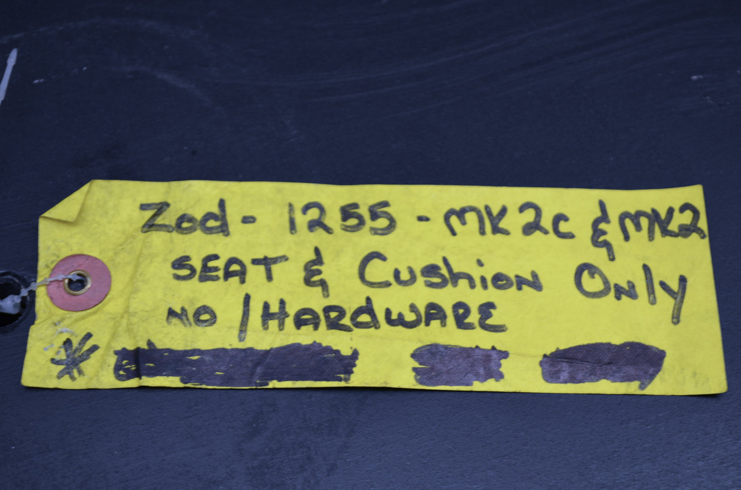 Zodiac ZOD1255, 1255, 1256 Boat Seat NOS