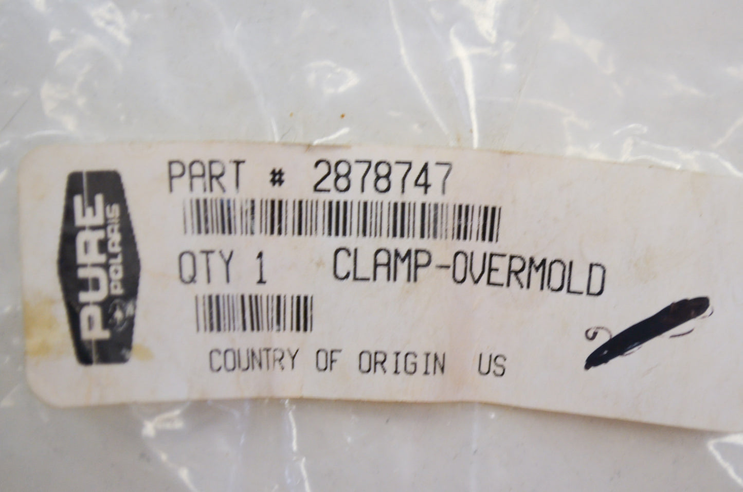 New OEM Polaris Lock & Ride Overmold Clamp NOS