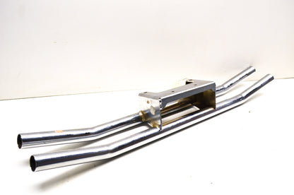 OEM Polaris 2874114-156 Double Tube Chrome Rear Bumper NOS