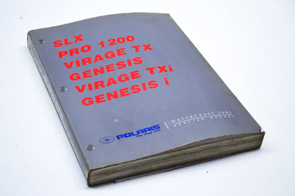OEM Polaris 2001 SLX/Pro 1200/Virage TX,Txi/Genesis, Genesis I Service Manual