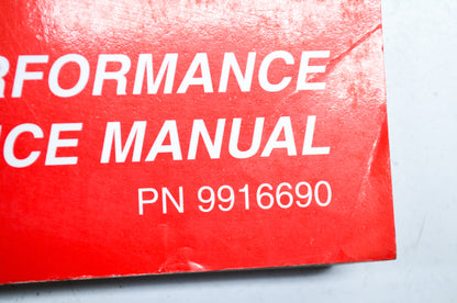 OEM Polaris 9916690 Service Manual 01 High Performance NOS