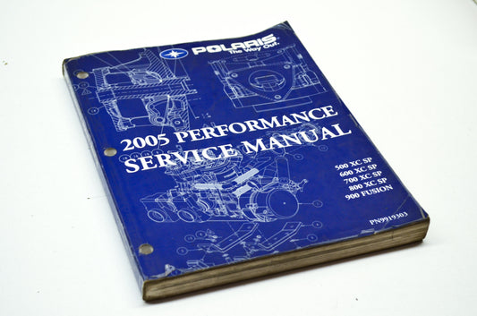 OEM Polaris 9919303 Service Manual 05 Performance