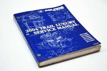 OEM Polaris 9918583 Service Manual 04 Trail Luxury
