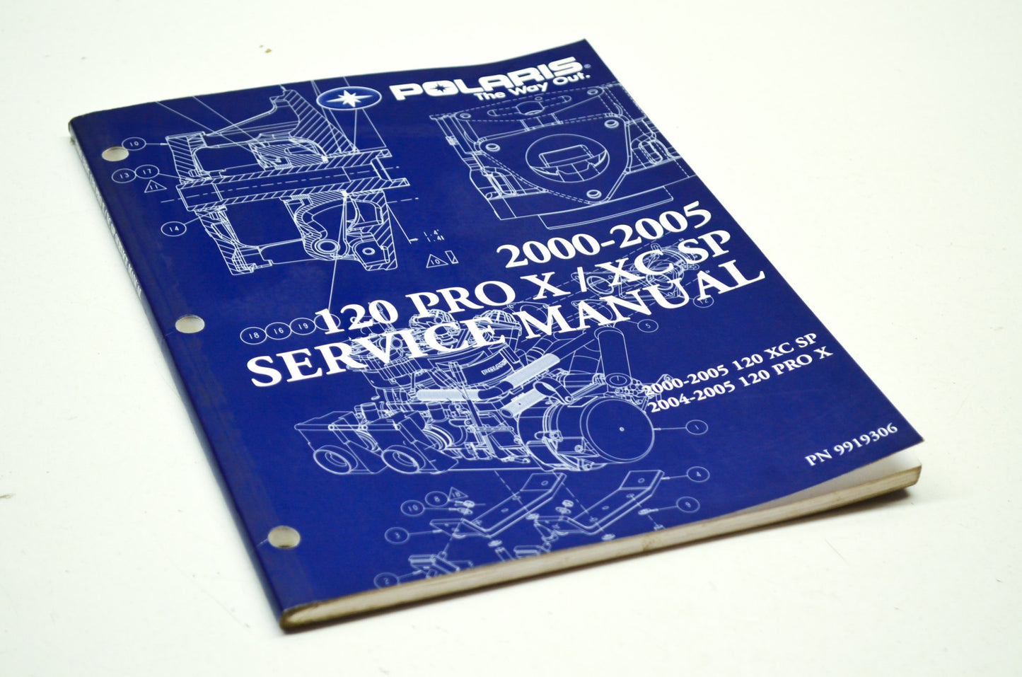 OEM Polaris 9919306 Service Manual 2000-2015 120 Youth NOS