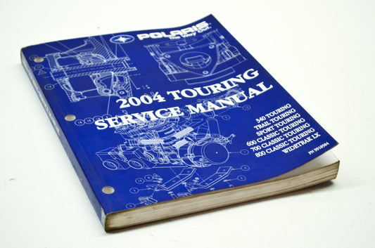 OEM Polaris 9918584 Service Manual 04 Touring