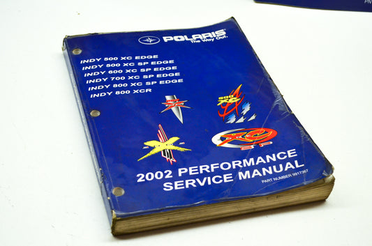 OEM Polaris 9917367 Service Manual 02 XC/XC SP/800 XCR
