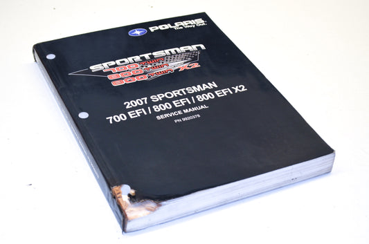 OEM Polaris 9920378 Service Manual 07 Sportsman 700/800 EFI