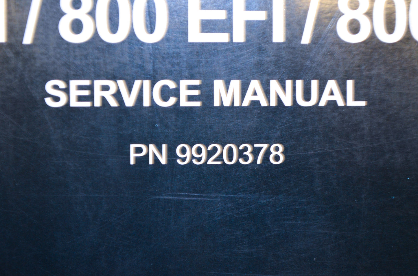 OEM Polaris 9920378 Service Manual 07 Sportsman 700/800 EFI