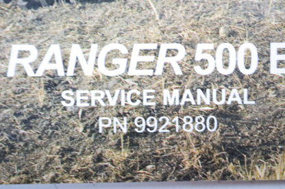 OEM Polaris 9921880 Service Manual 09 Ranger 4X4 500 EFI NOS