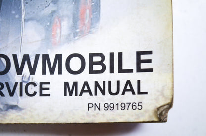 OEM Polaris 9919765 Service Manual 2006-2014 FS/FST