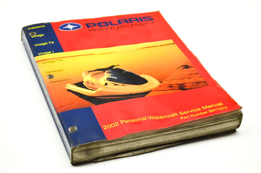 OEM Polaris 9917370 Service Manual 02 PWC