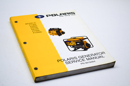 OEM Polaris 9918464 Generators Service Manual NOS