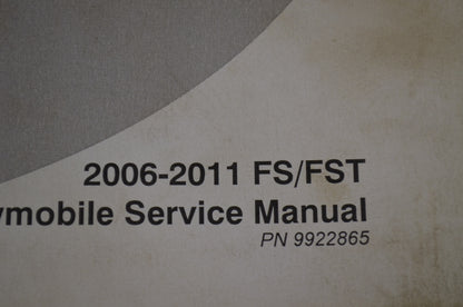 OEM Polaris 9922865 Service Manual 2006-2014 FS/FST