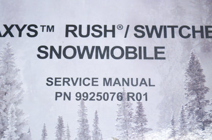 OEM Polaris 2015 AXYS Rush/Switchback Service Manual