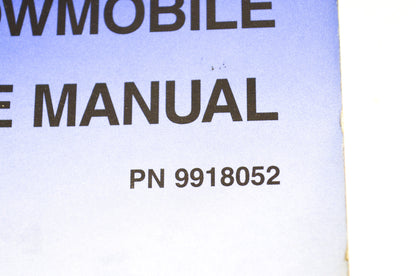 OEM Polaris 9918052 Performance Manual