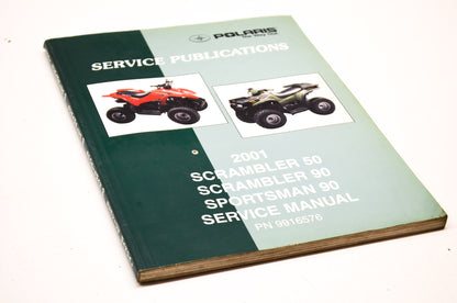 OEM Polaris 9916576 Service Manual Sportsman 90/Scrambler 50