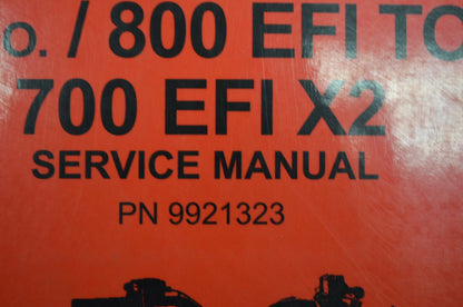 OEM Polaris 9921323 Service Manual 08 Sportsman/X2/X2Tr 7/800 NOS
