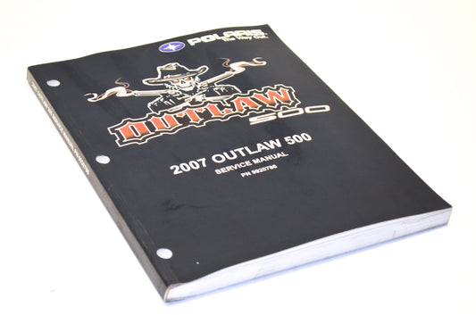 OEM Polaris 9920786 Service Manual 07 Outlaw