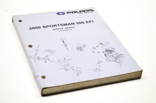 OEM Polaris 9920016 Service Manual 06 Sportsman 500 EFI