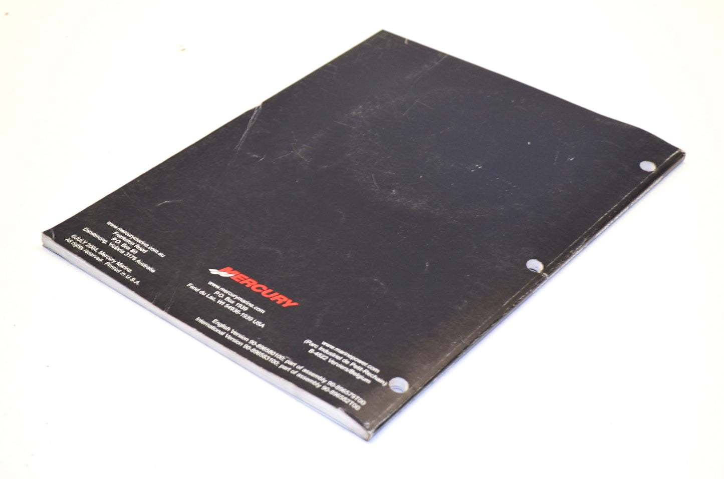 OEM Mercury 200/225/250/275 Verado 4-Stroke Service Manual (1- Important Informa