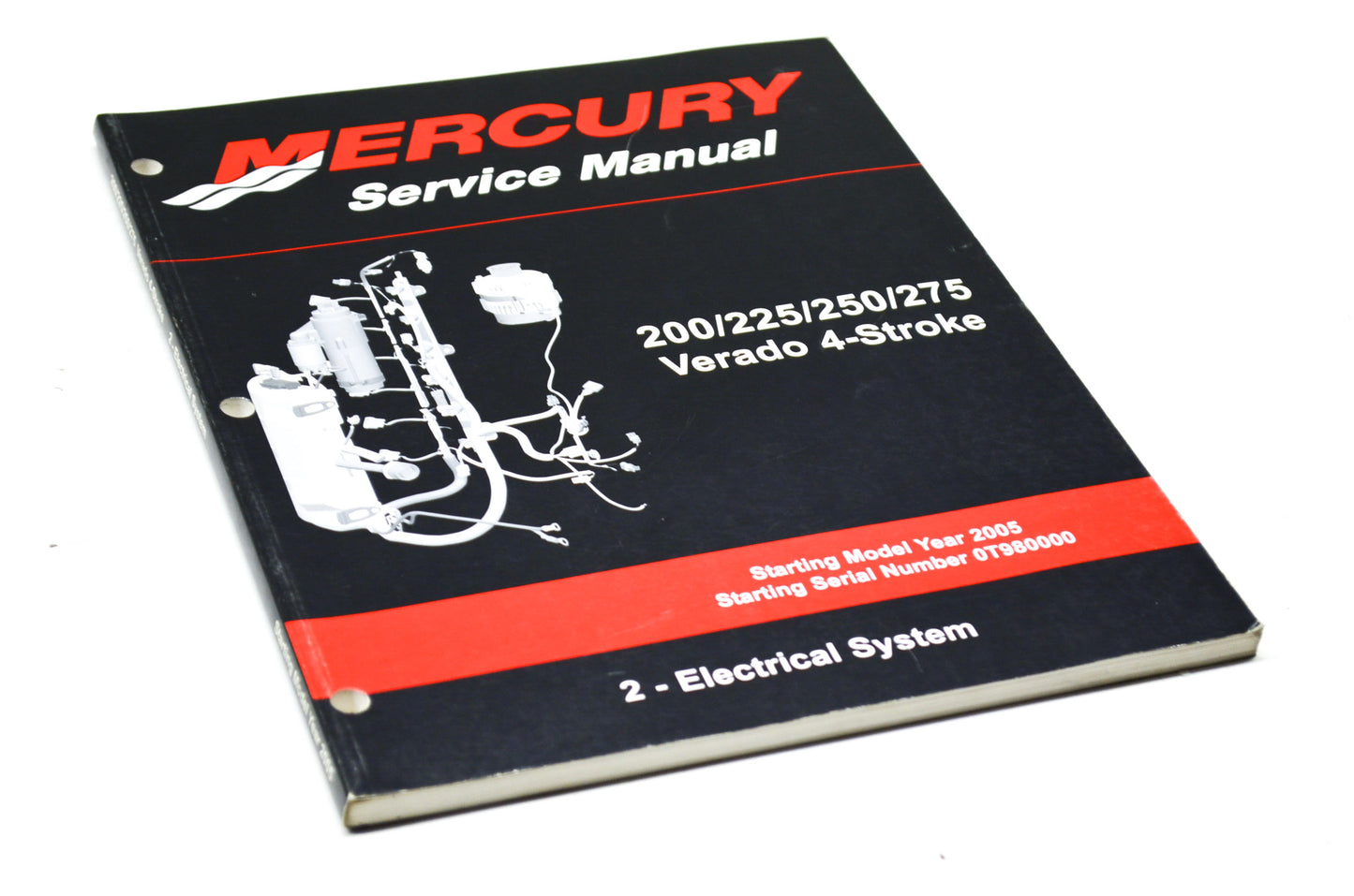 OEM Mercury 90-896580200 4-Stroke Service Manual NOS