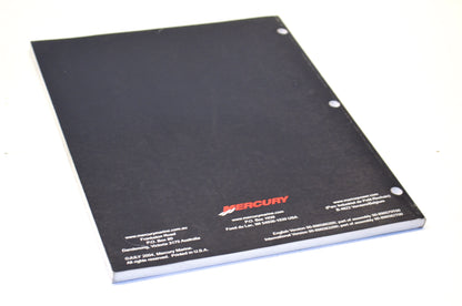 OEM Mercury 90-896580200 4-Stroke Service Manual NOS