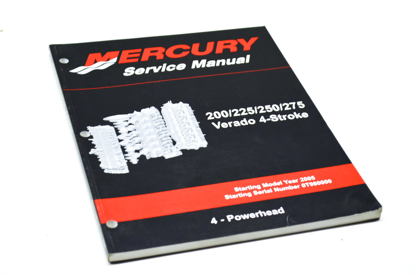 OEM Mercury 90-896580400 200/225/250/275 Verado 4-Stroke (4 - Powerhead) NOS