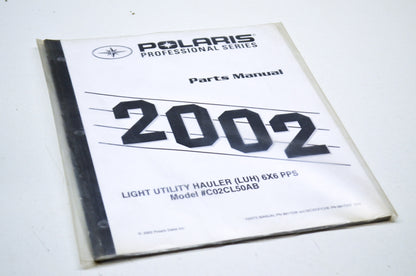 OEM Polaris 9917236 Parts Book 02 LUH 6X6 PPS NOS