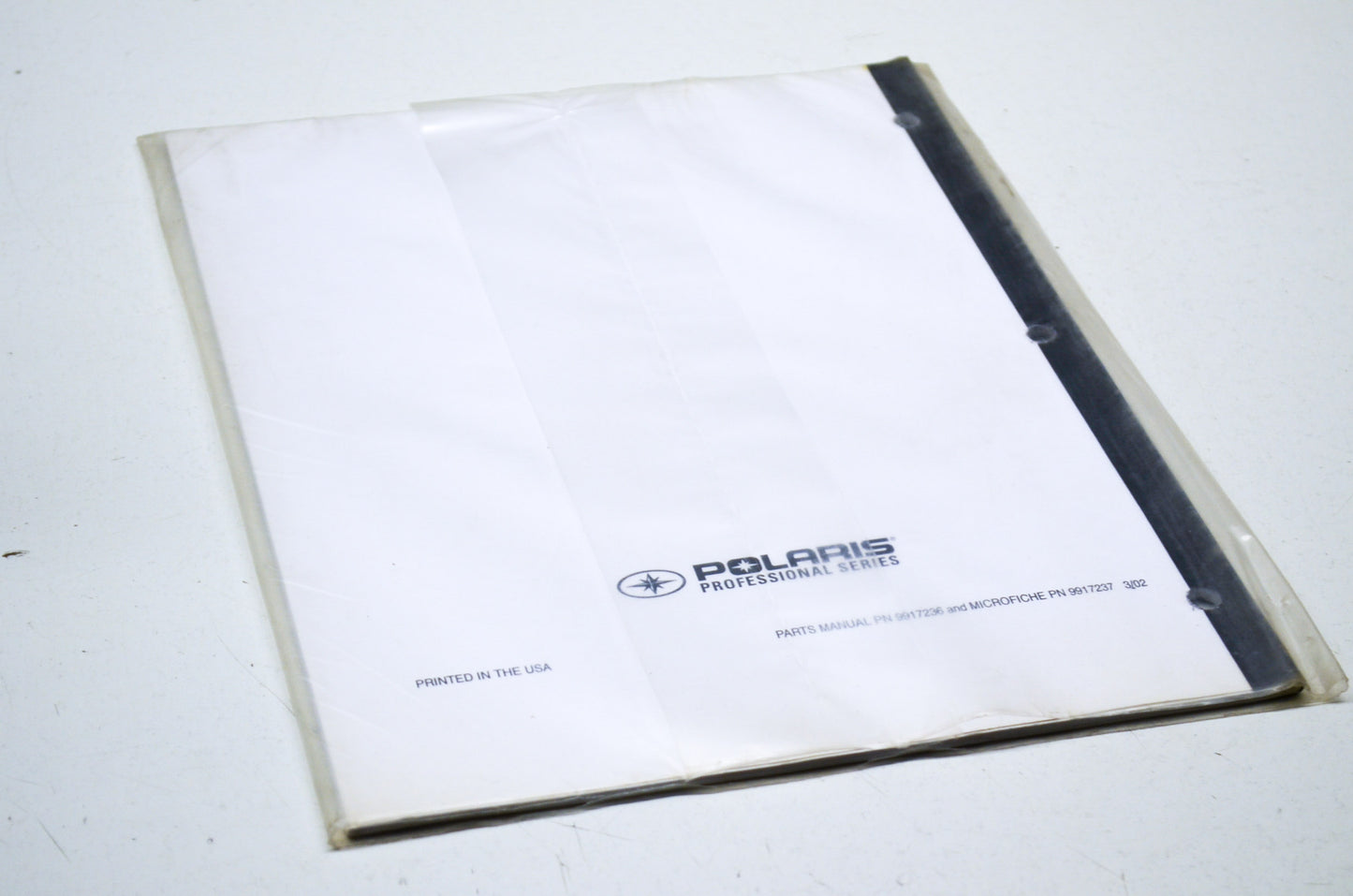 OEM Polaris 9917236 Parts Book 02 LUH 6X6 PPS NOS