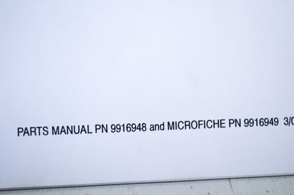 OEM Polaris 9916948 Parts Book 02 800 XCR NOS