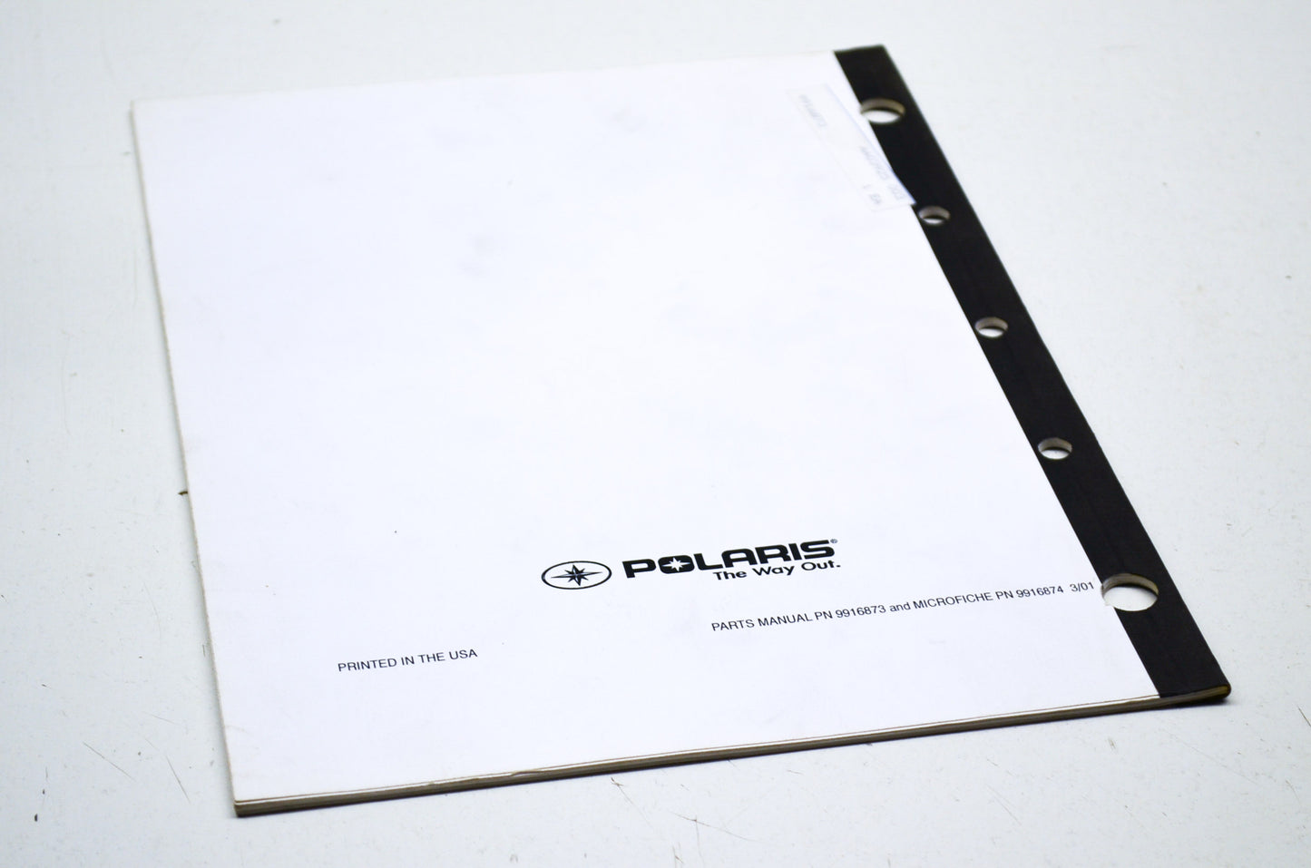 OEM Polaris 9916873 Parts Book 02 550 F/C CLASSIC NOS