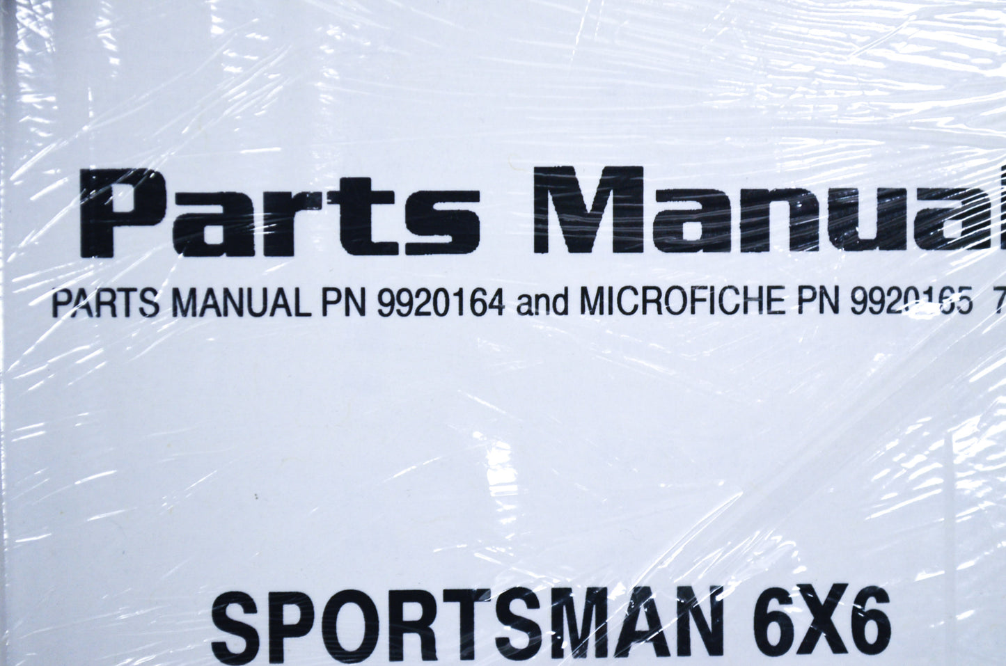 OEM Polaris 9920164 Parts Book 06 SPORTSMAN 6X6 NOS