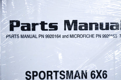 OEM Polaris 9920164 Parts Book 06 SPORTSMAN 6X6 NOS