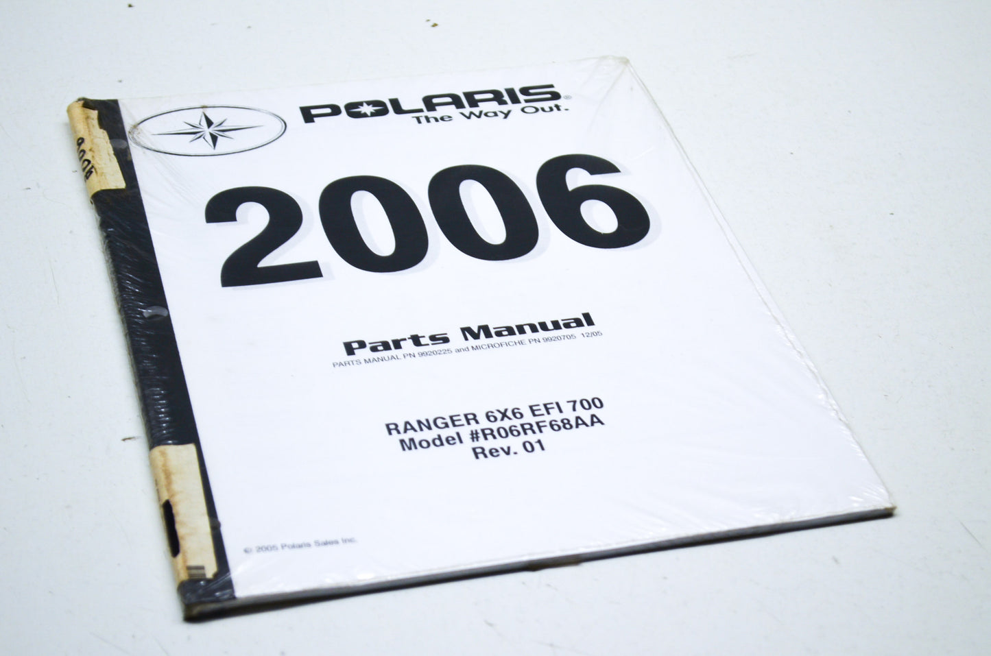 OEM Polaris 9920225 Parts Book 06 RANGER 6X6 NOS