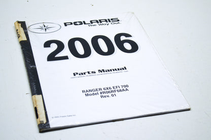 OEM Polaris 9920225 Parts Book 06 RANGER 6X6 NOS