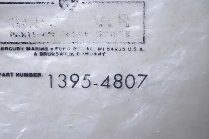 OEM Mercury 1395-4807 Throttle Shaft NOS