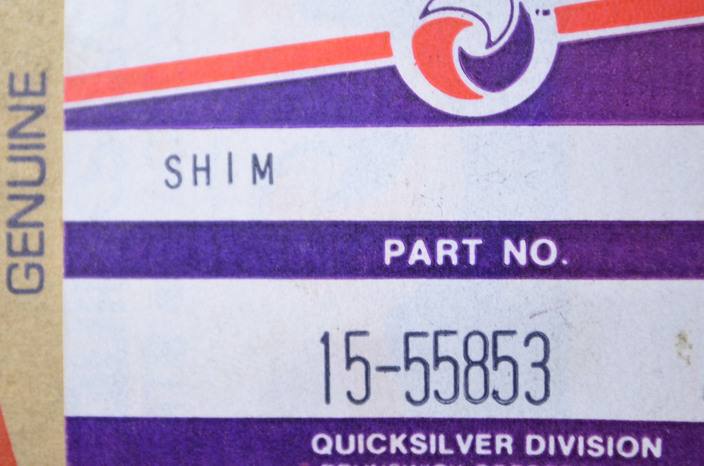 OEM Mercury 15-55853 Shim Qty 3 NOS