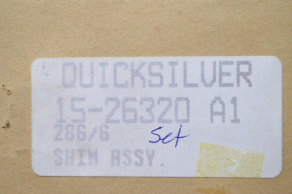 OEM Mercury 15-26320A1 Shim Assembly NOS
