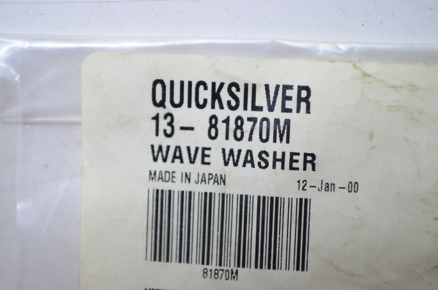 OEM Mercury 13-81870M Wave Washer NOS
