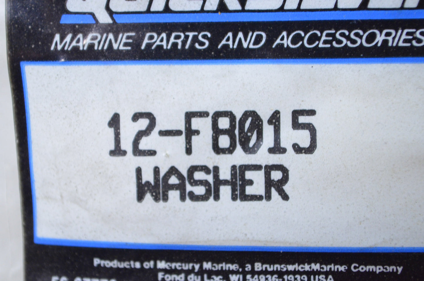 OEM Mercury 12-F8015 Washer NOS