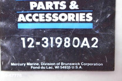 Aftermarket 12-31980A2 Lower Unit Cupped Washer NOS