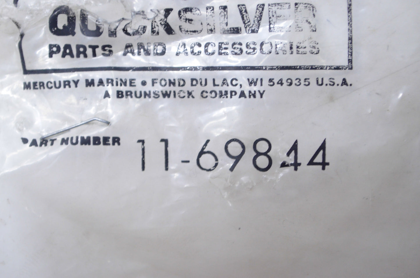 OEM Mercury 11-69844 Stop Switch Nut NOS